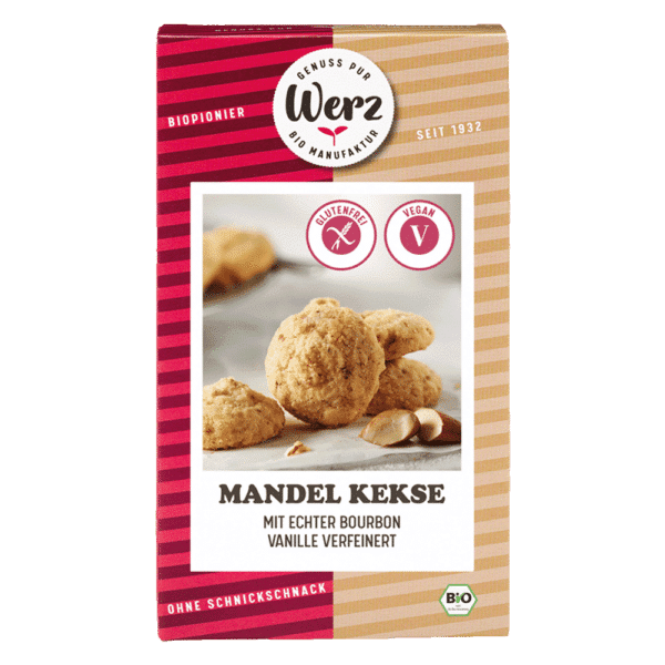 Mandel Kekse mit Bourbon Vanille