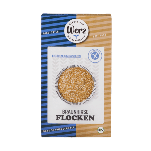 Glutenfreie Flocken - Braunhirse Flocken Vollkorn