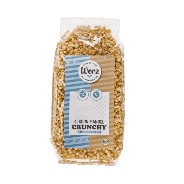Glutenfreies Müsli - 4-Korn Mandel Crunchy