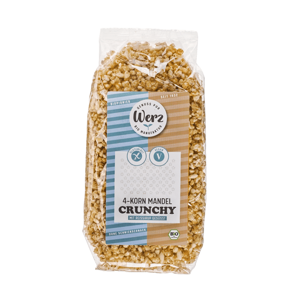 Glutenfreies Müsli - 4-Korn Mandel Crunchy
