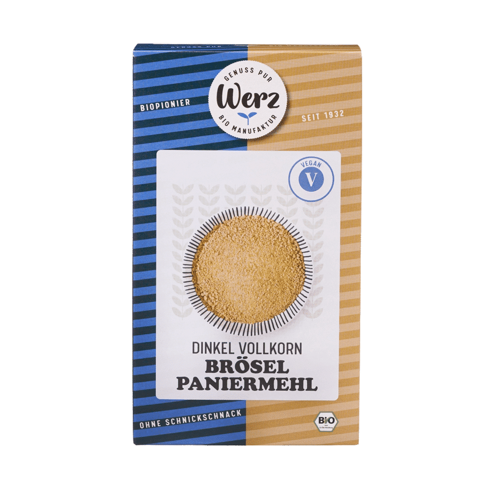 Glutenfreies Paniermehl - Dinkel Vollkorn Brösel Paniermehl