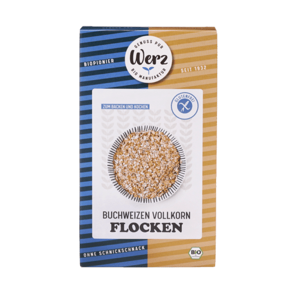 Glutenfreie Flocken - Buchweizen Vollkorn Flocken