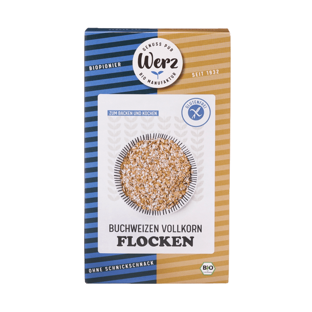 Glutenfreie Flocken - Buchweizen Vollkorn Flocken