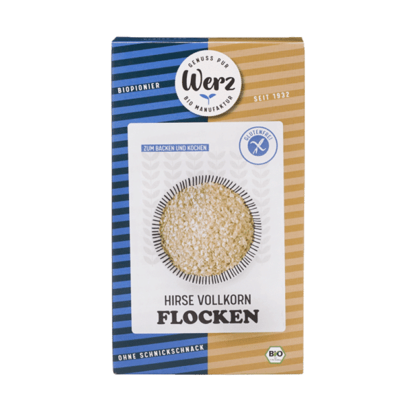 Glutenfreie Flocken - Hirse Vollkorn Flocken