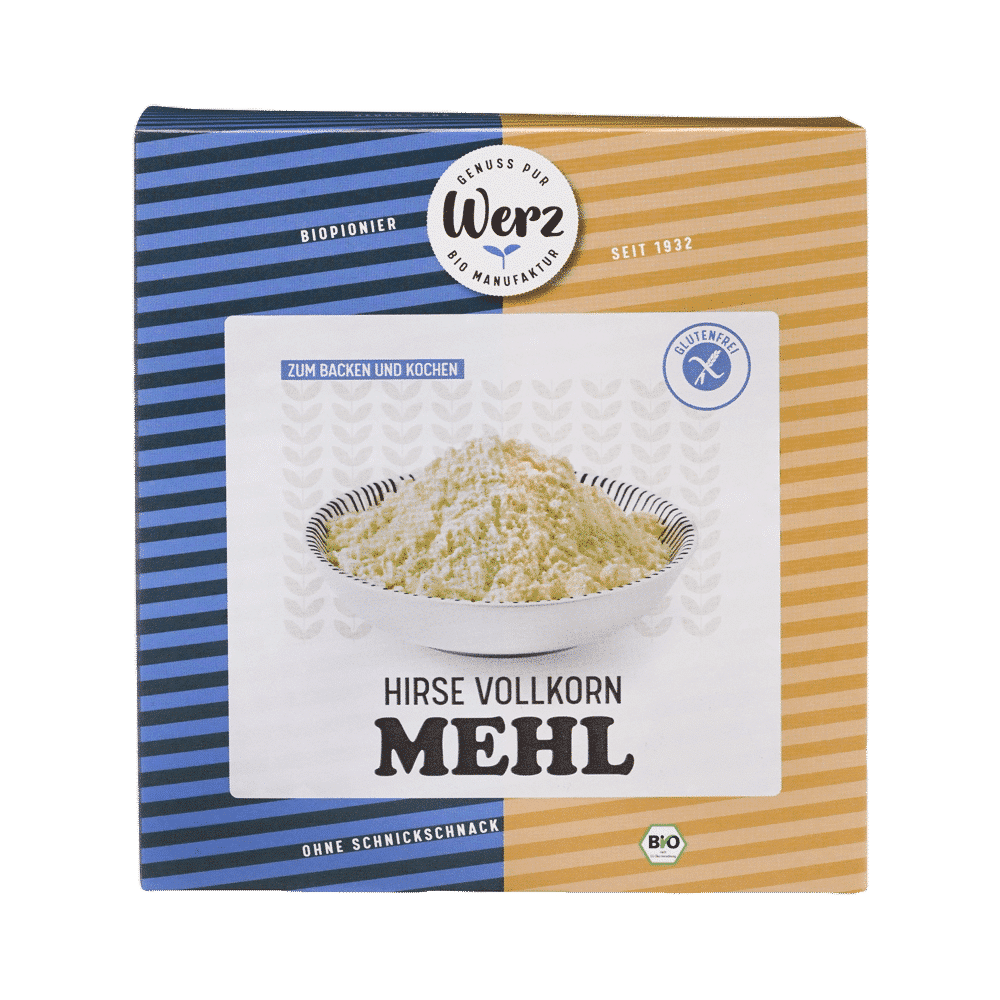Glutenfreies Mehl - Hirse Vollkorn Mehl