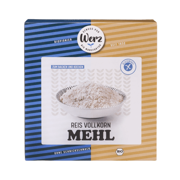 Glutenfreies Mehl - Reis Vollkorn Mehl