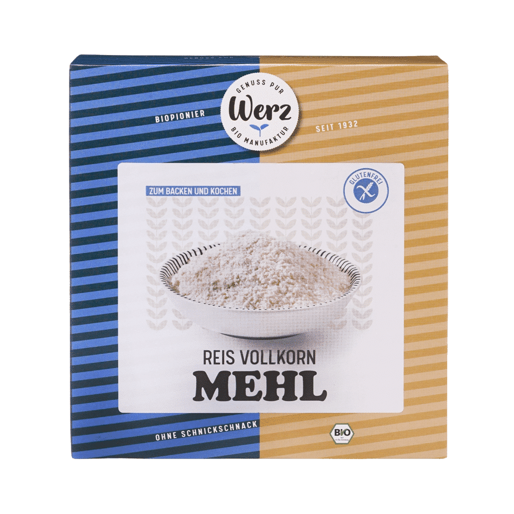 Glutenfreies Mehl - Reis Vollkorn Mehl