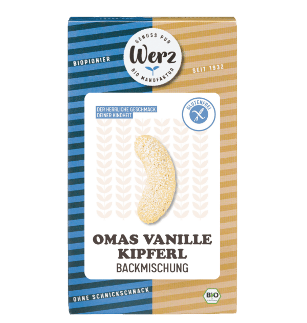 Omas Vanille Kipferl - Backmischung, glutenfrei, 500 g